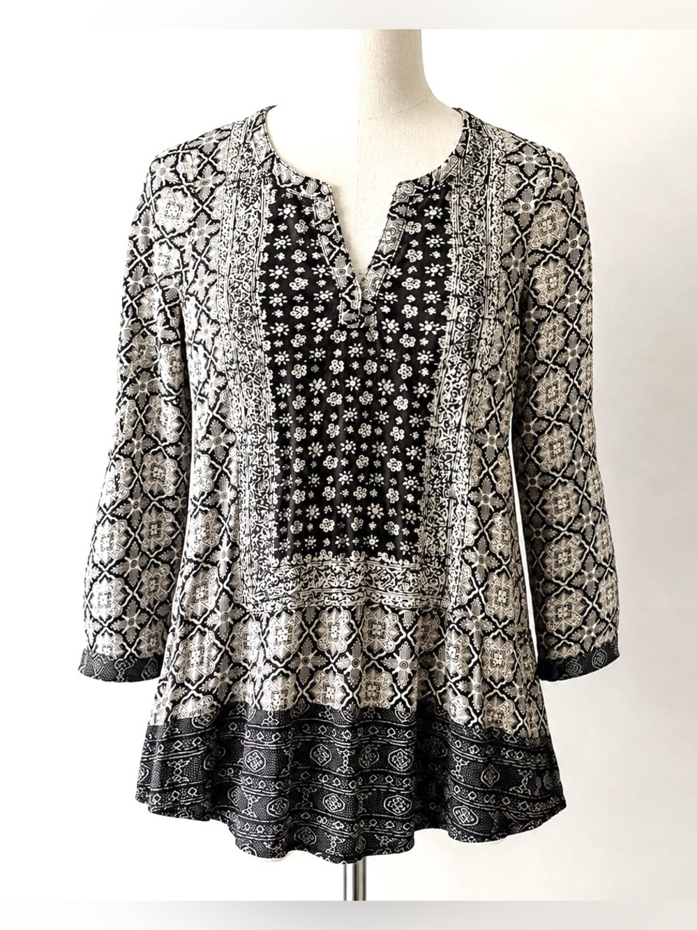 Lucky Brand Soft Long-sleeve Tunic